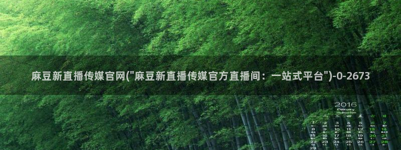 麻豆排行页