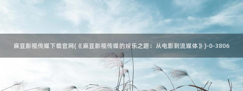 麻豆视频相关推荐